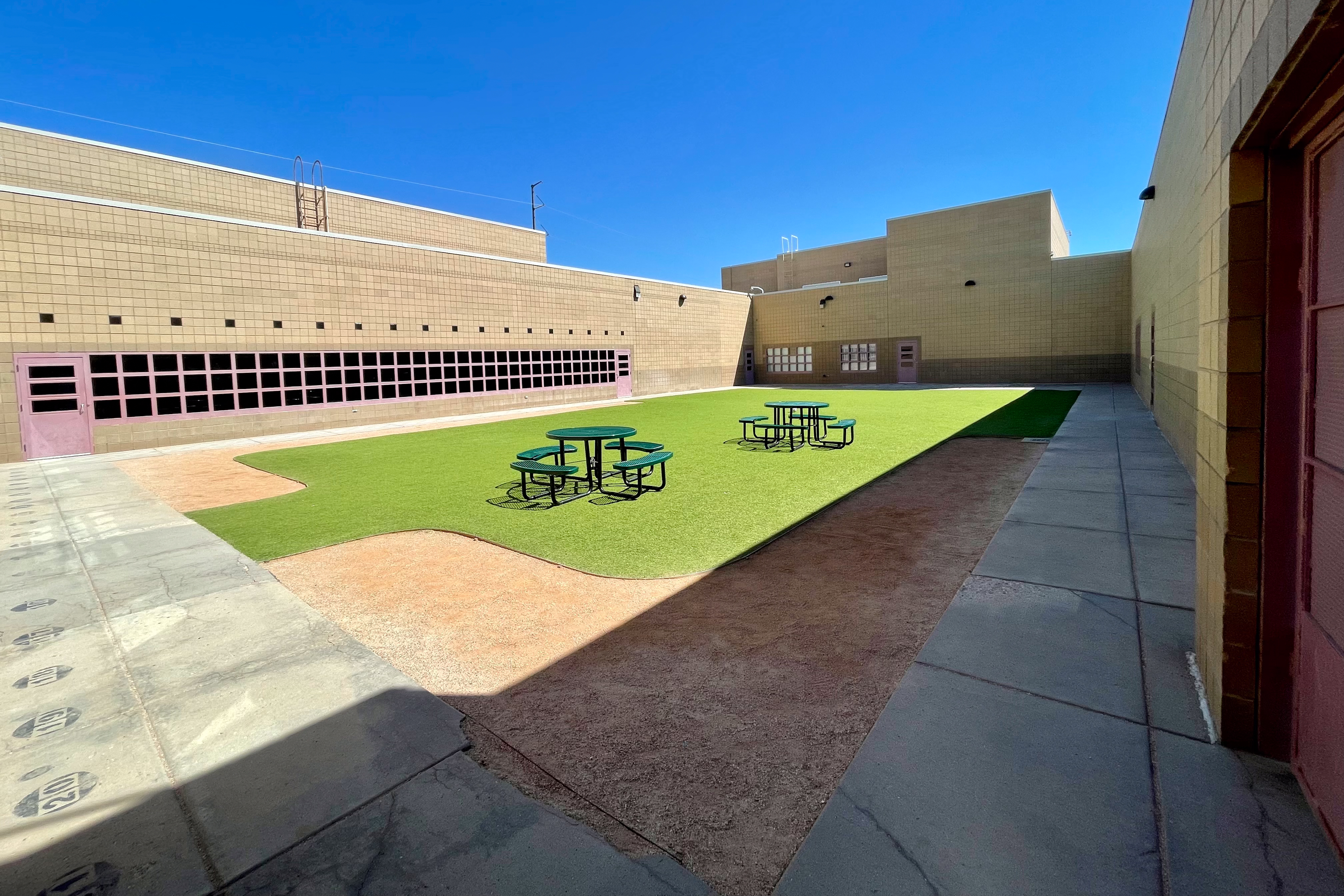 Courtyard at Grand Mesa Youth Services Center