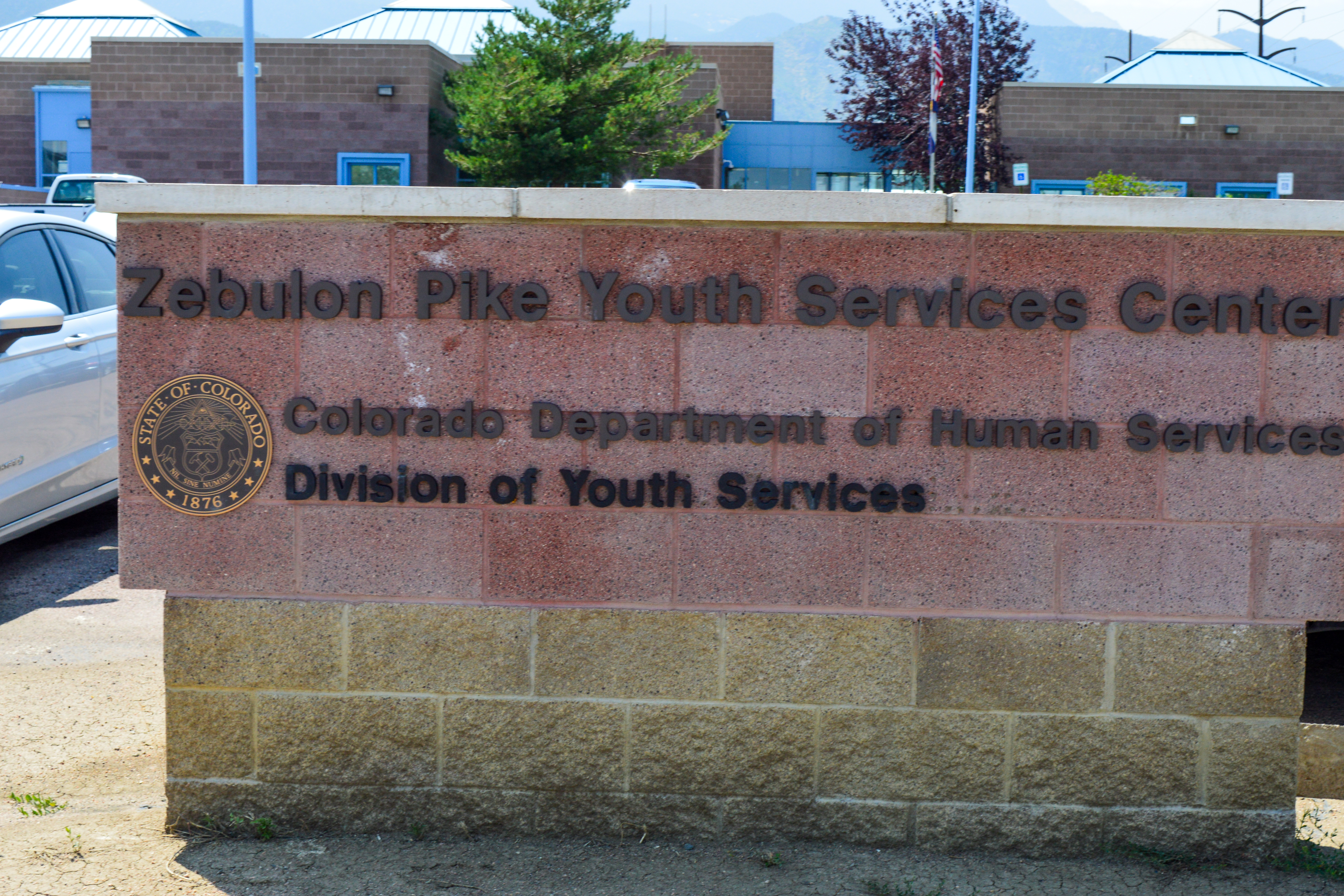 Zebulon Pike Youth Services Center sign