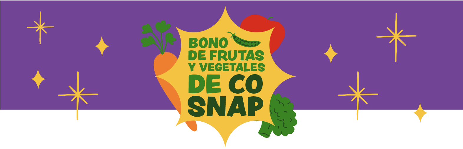 Imagen de encabezado que dice Bono de producción CO SNAP