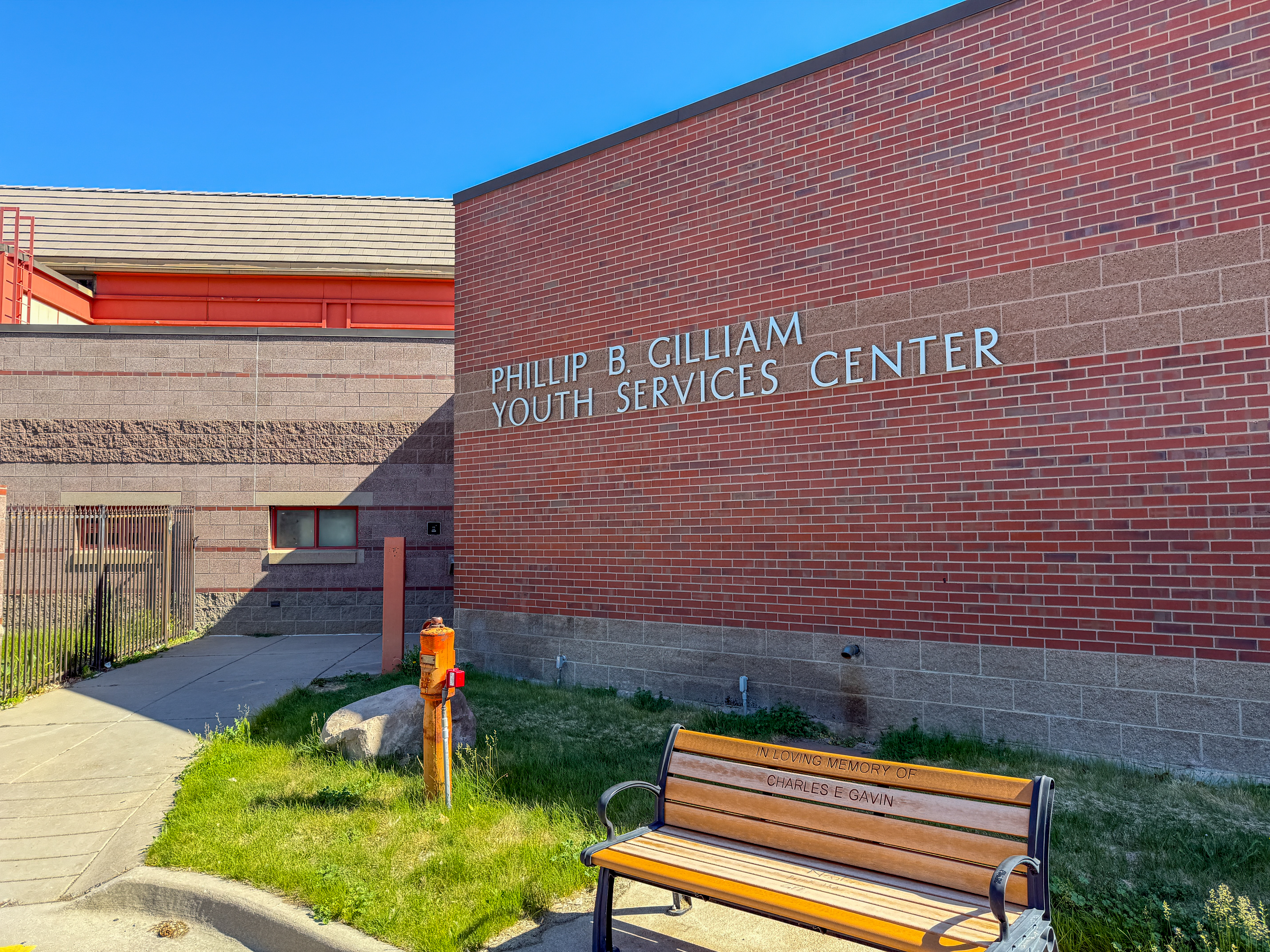 Gilliam Youth Services Center entrance