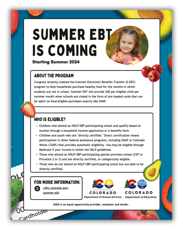 Summer EBT flyer
