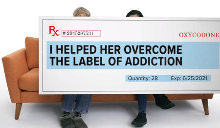 Overcoming the label of addiction graphic