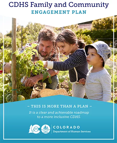Cover page of CDHS Family and Community Engagement Plan