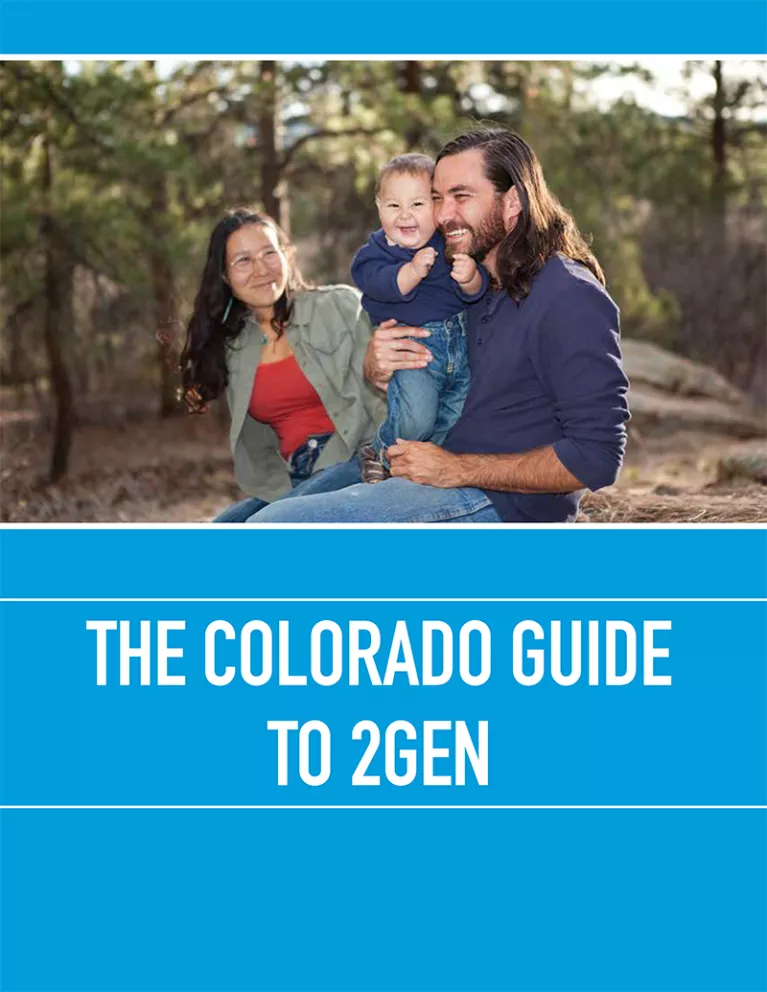 Cover page of The Colorado Guide to 2Gen