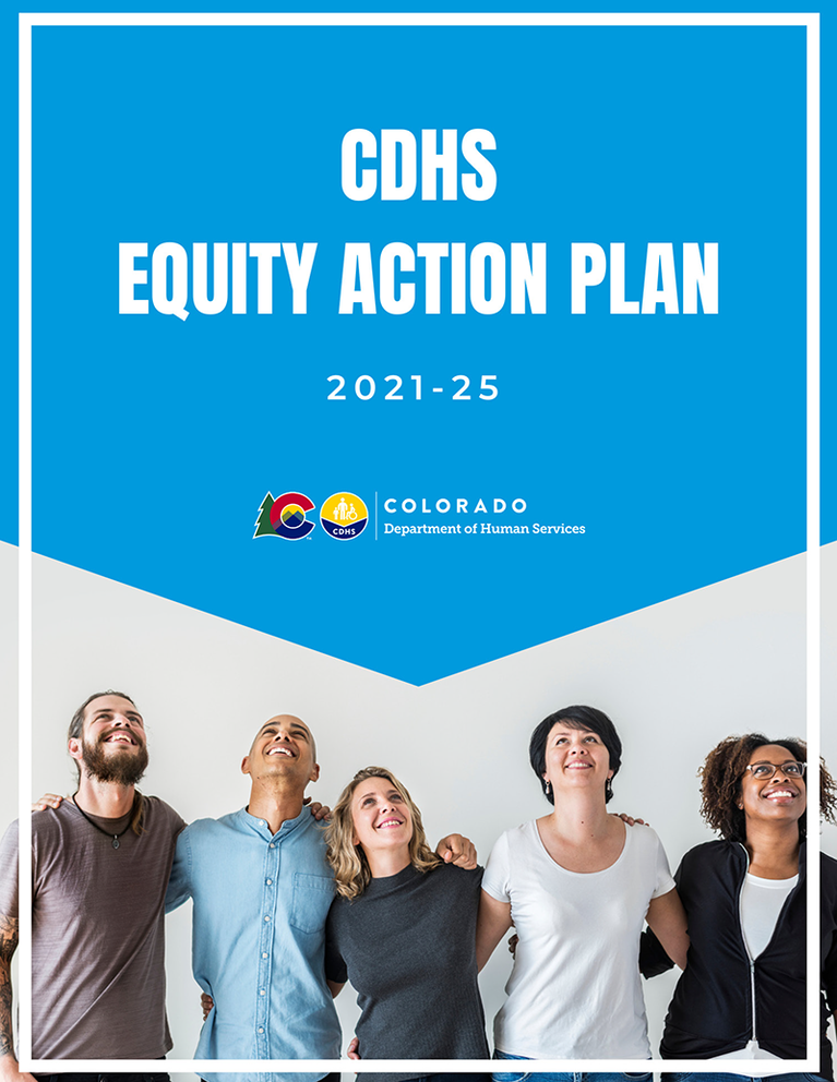 Cover page of CDHS Equity Action Plan