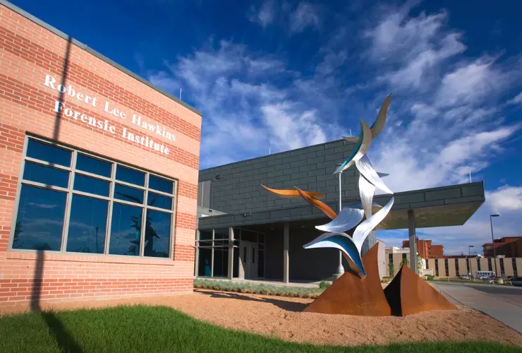 Photograph of building at the Colorado Mental Health Hospital in Pueblo